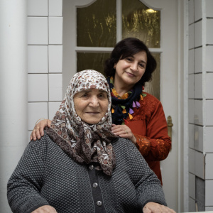 Belkiz en mama 