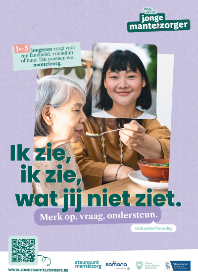 Campagnebeeld Week van de Jonge Mantelzorg