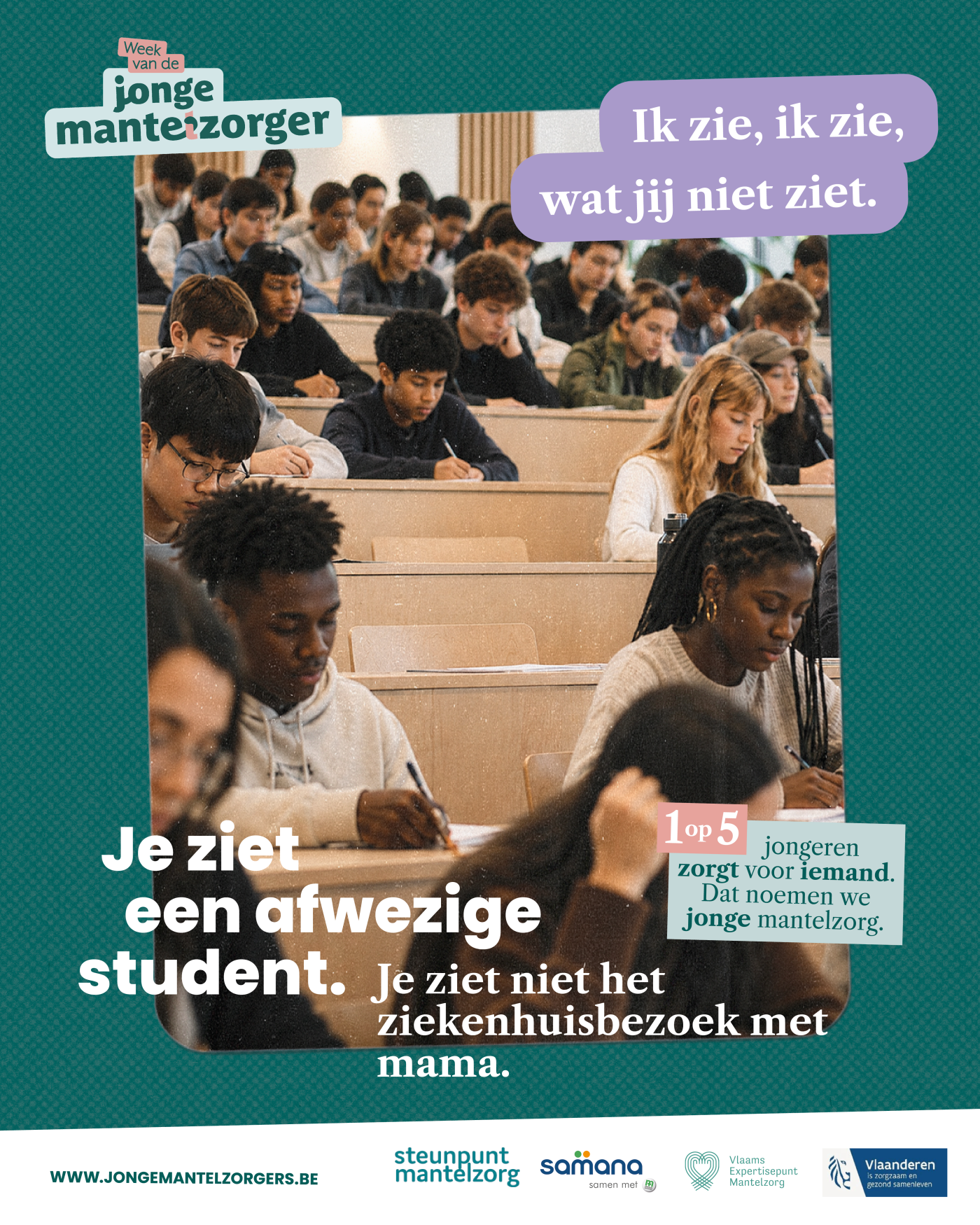 Jonge studerende mantelzorgers